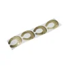 Molde uñas porcelana forma C - 100 unidades