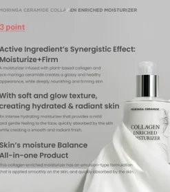 *Moringa Ceramide* - Crema facial con colágeno Collagen Enriched Moisturizer