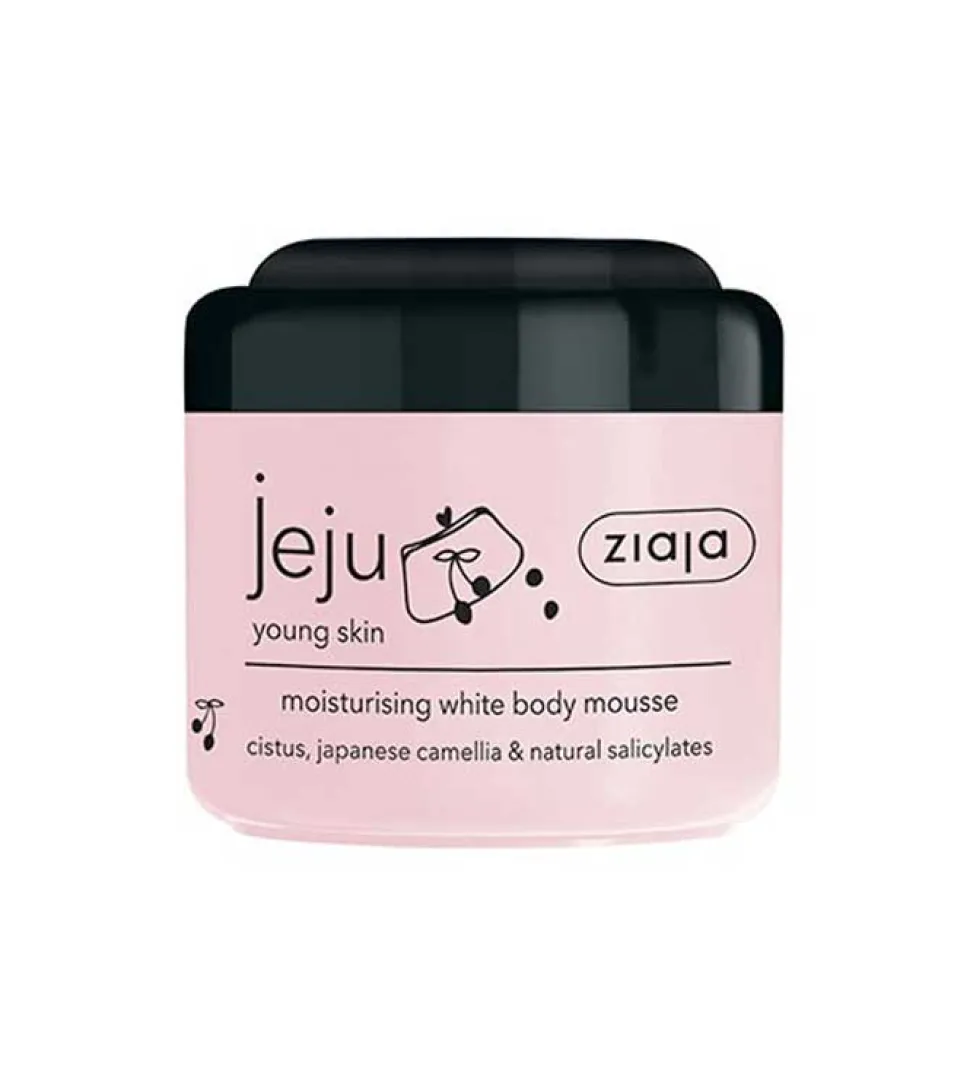 Mousse corporal hidratante blanca Jeju Young Skin