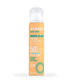 Mousse facial solar SPF50+