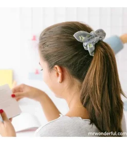 *Mr. Wonderful x Beter* - Coletero scrunchie con lazo - Stars