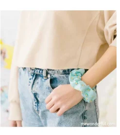 *Mr. Wonderful x Beter* - Coletero scrunchie - Avocado