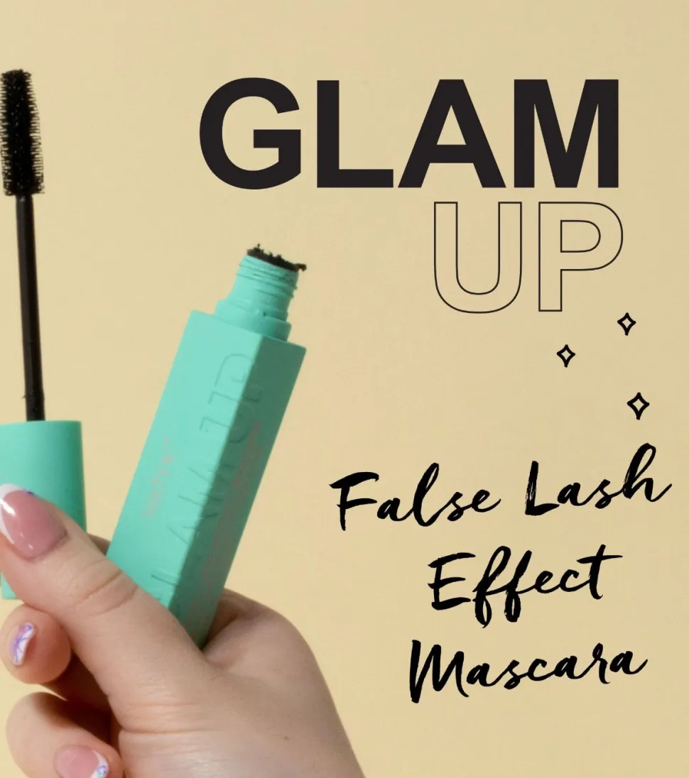 Máscara de pestañas efecto pestaña postiza Glam Up