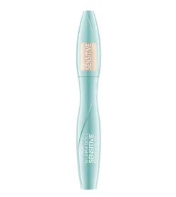 Máscara de pestañas Glam & Doll Sensitive Volume - 010: Ultra Black
