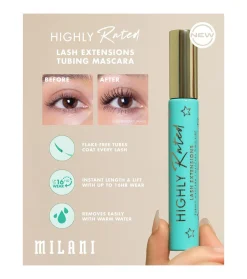 Máscara de pestañas Highly Rated Lash Extensions - 110: Black