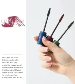 Máscara de Pestañas LuxLash - Warm Burgundy
