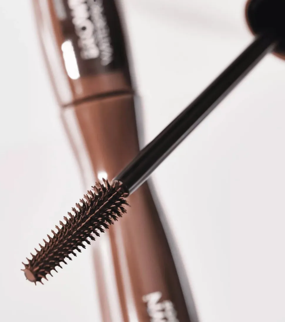 Máscara de pestañas voluminizadora waterproof Glam & Doll - Marrón
