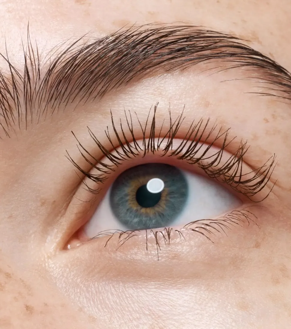 Máscara de pestañas voluminizadora waterproof Glam & Doll - Marrón