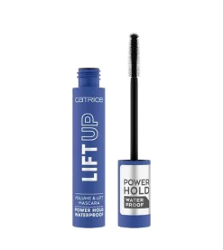 Máscara de pestañas voluminizadora Lift Up Power Hold - 010: Deep Black Waterproof