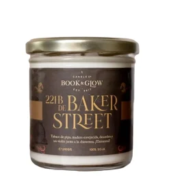 *Mundos Extraordinarios* - Vela de soja vegana - 221B de Baker Street
