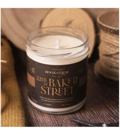 *Mundos Extraordinarios* - Vela de soja vegana - 221B de Baker Street