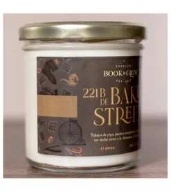 *Mundos Extraordinarios* - Vela de soja vegana - 221B de Baker Street