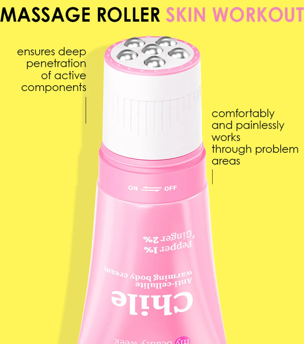 *My Beauty Week* - Crema roller corporal anticelulítica - Chile