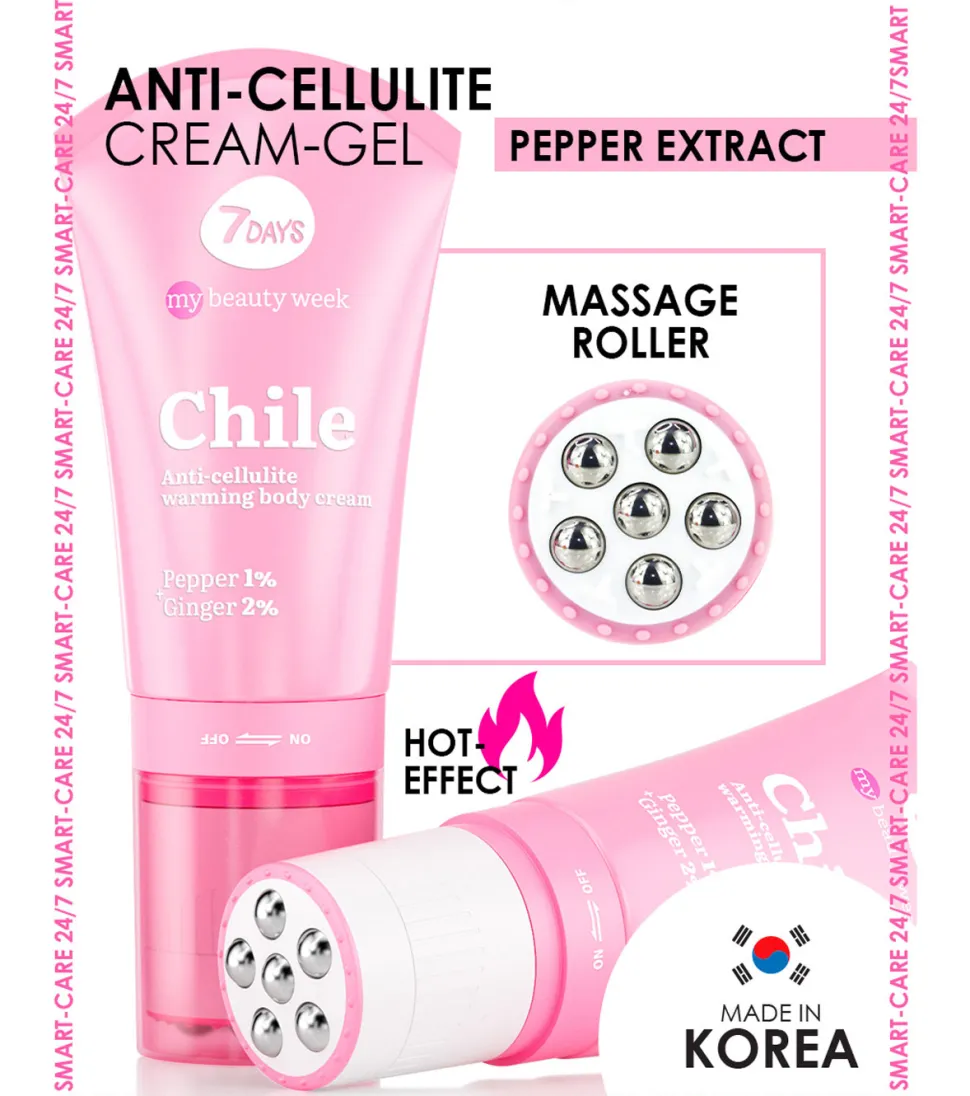 *My Beauty Week* - Crema roller corporal anticelulítica - Chile