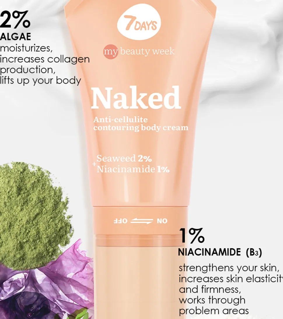 *My Beauty Week* - Crema roller corporal anticelulítica - Naked