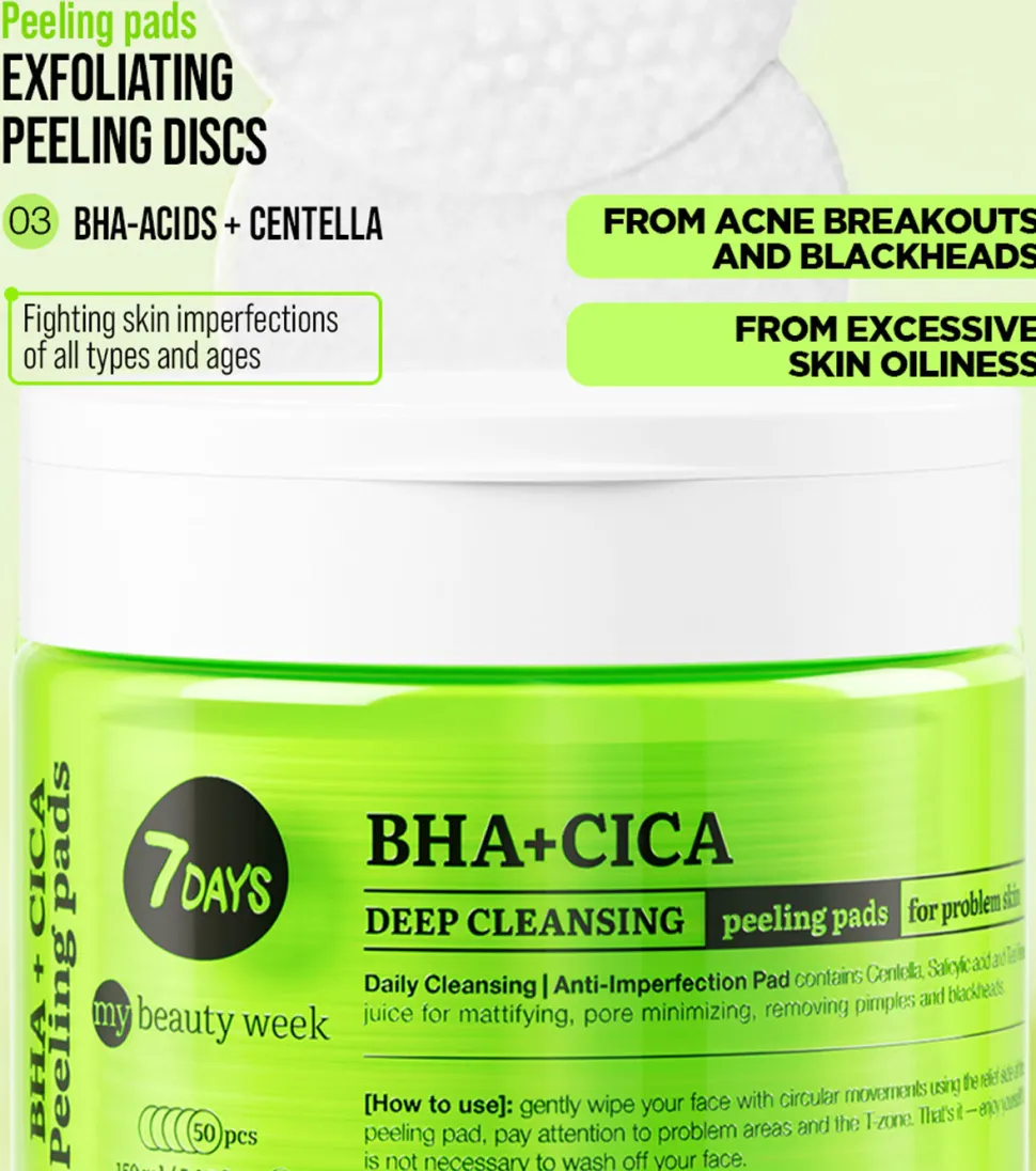 *My Beauty Week* - Discos peeling - Limpieza profunda y anti-imperfecciones