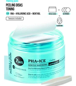 *My Beauty Week* - Discos peeling - Refrescantes y minimizador de poros