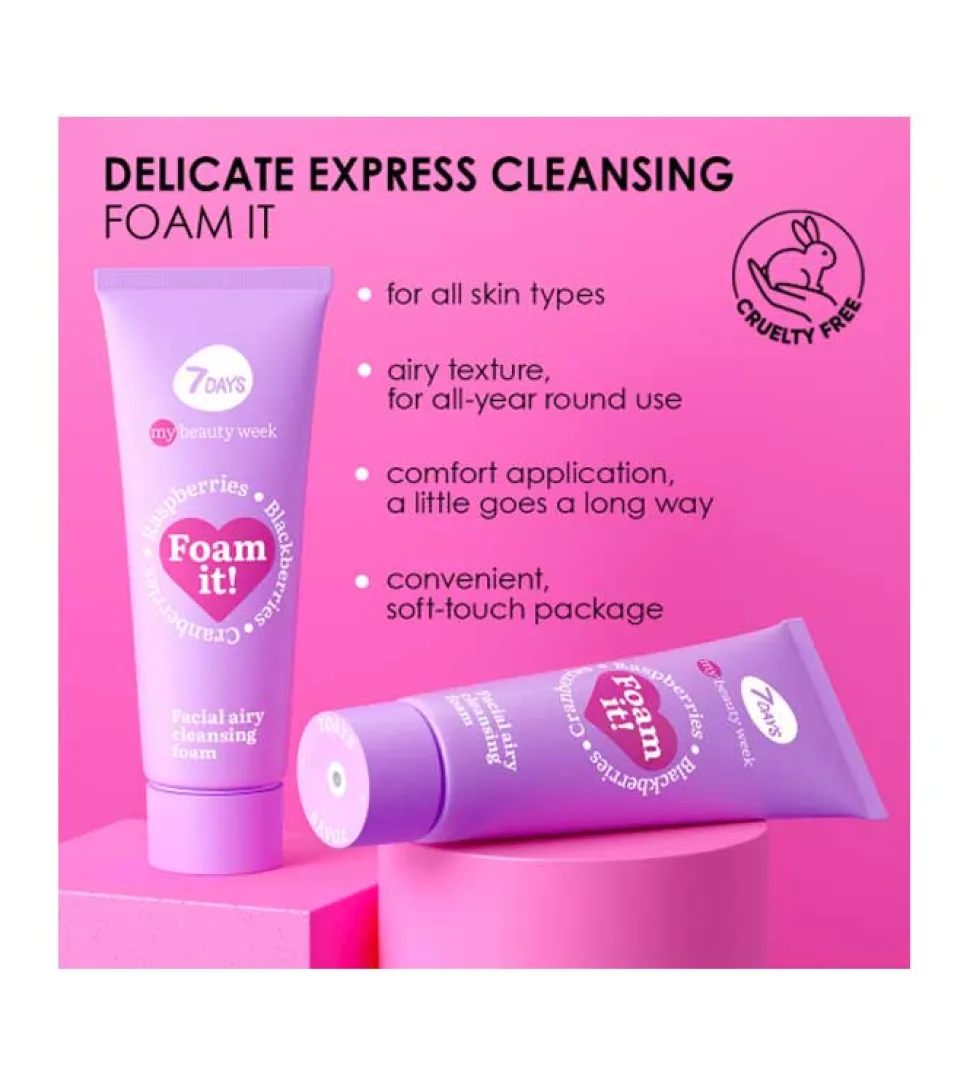 *My Beauty Week* - Espuma limpiadora facial Foam It!
