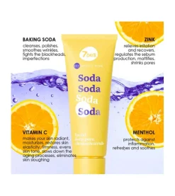 *My Beauty Week* - Exfoliante facial limpiador de poros Soda