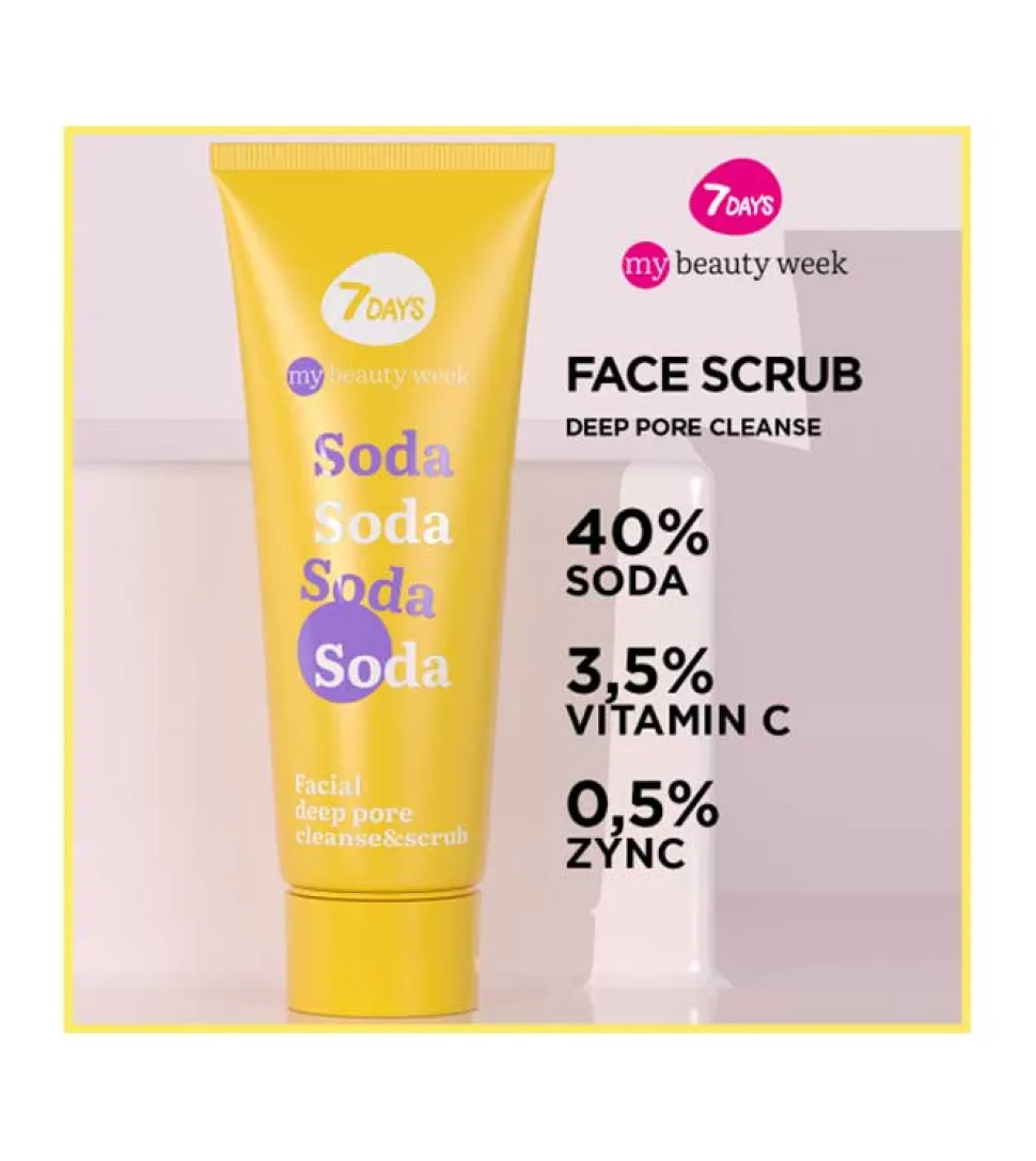 *My Beauty Week* - Exfoliante facial limpiador de poros Soda