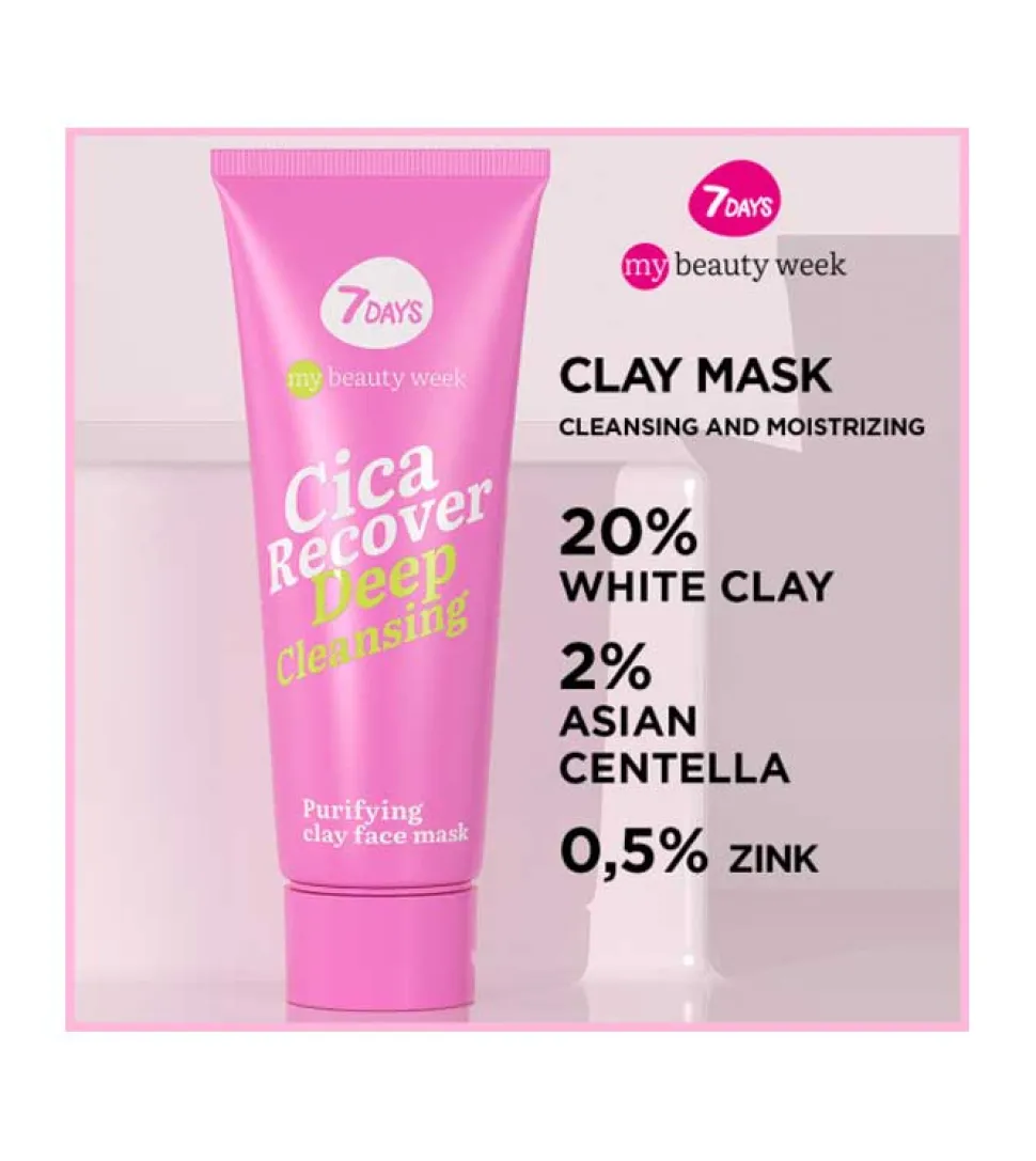 *My Beauty Week* - Mascarilla facial de arcilla purificadora Cica Recover