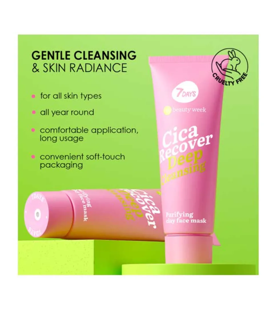 *My Beauty Week* - Mascarilla facial de arcilla purificadora Cica Recover