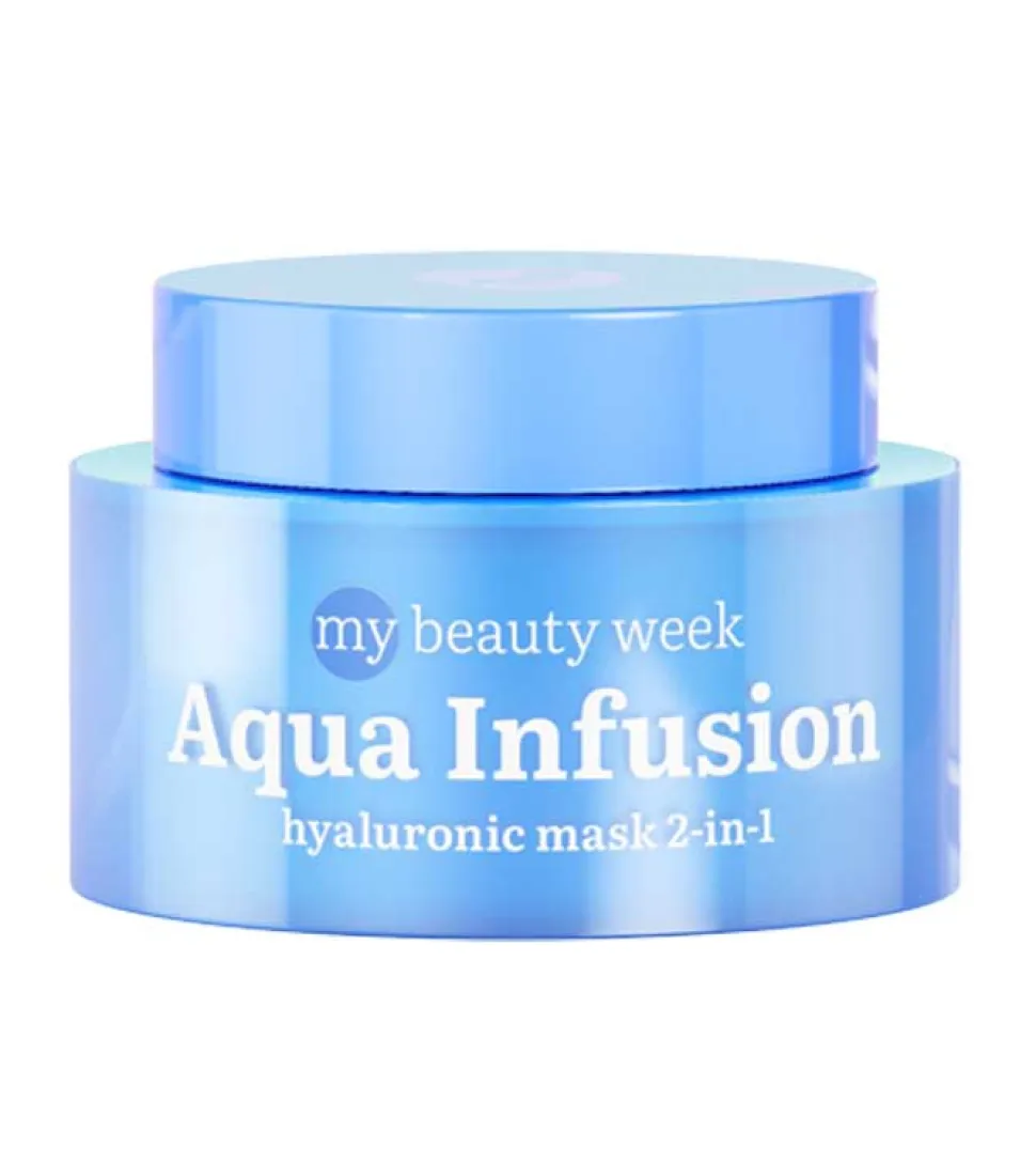 *My Beauty Week* - Mascarilla facial hidratante 2 en 1 Aqua Infusion