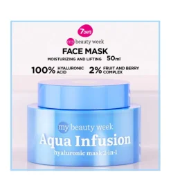 *My Beauty Week* - Mascarilla facial hidratante 2 en 1 Aqua Infusion
