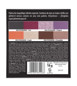 *#MYCHOICEWIBO* - Paleta de sombras x Anabel Mua