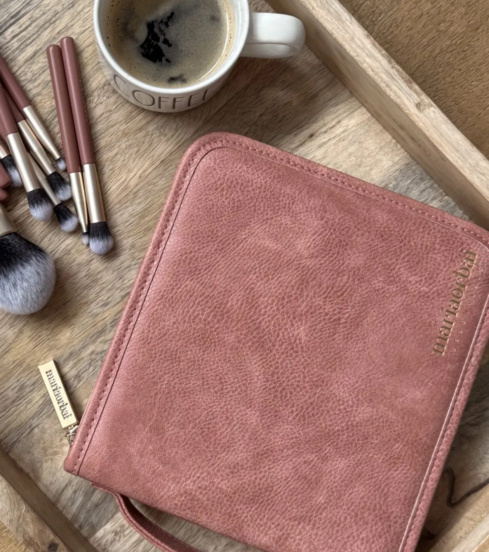 Neceser de brochas Brownie Pink