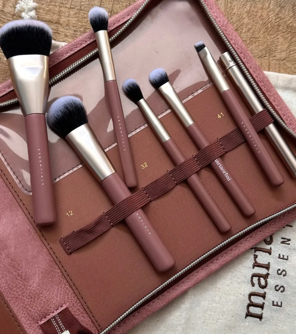 Neceser de brochas Brownie Pink