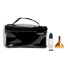 Neceser transparente + 24 botellas de 15ml