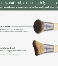 *New Natural* - Set de brochas Blush & Highlight Duo