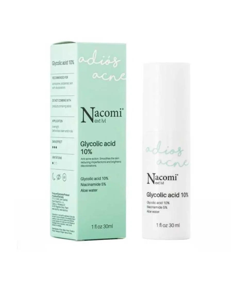 *Next Level* - Sérum Ácido Glicólico 10% Adiós Acné