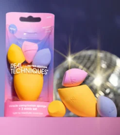 *Night Brights* - Esponja Miracle Complexion + 3 mini esponjas