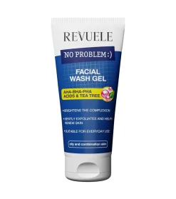 *No Problem* - Gel limpiador facial con árbol de té y AHA/BHA/PHA - Pieles grasas y mixtas
