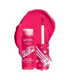Nyx Professional Makeup - *Barbie La Película* - Labial Líquido Smooth Whip Matte Lip Cream - 02: Perfect Day Pink