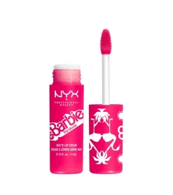 Nyx Professional Makeup - *Barbie La Película* - Labial Líquido Smooth Whip Matte Lip Cream - 01: Dreamhouse Pink