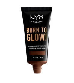 Nyx Professional Makeup - Base de maquillaje fluida Born to Glow! - BTGRF23: Chestnut