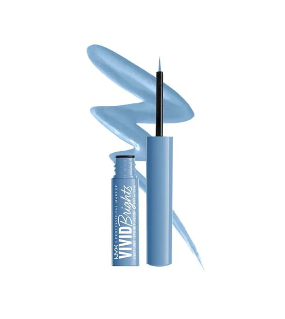 Nyx Professional Makeup - Delineador de ojos líquido mate Vivid Brights - 05: Cobalt Crush
