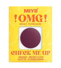 *¡OMG!* - Sombra de ojos mate Check Me Up - 04: Sweet plum