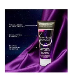 *Overnight Miracles* - Mascarilla capilar nocturna Repair & Renew - Cabello medio a grueso