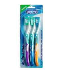 Pack de 3 cepillos de dientes Multi Action