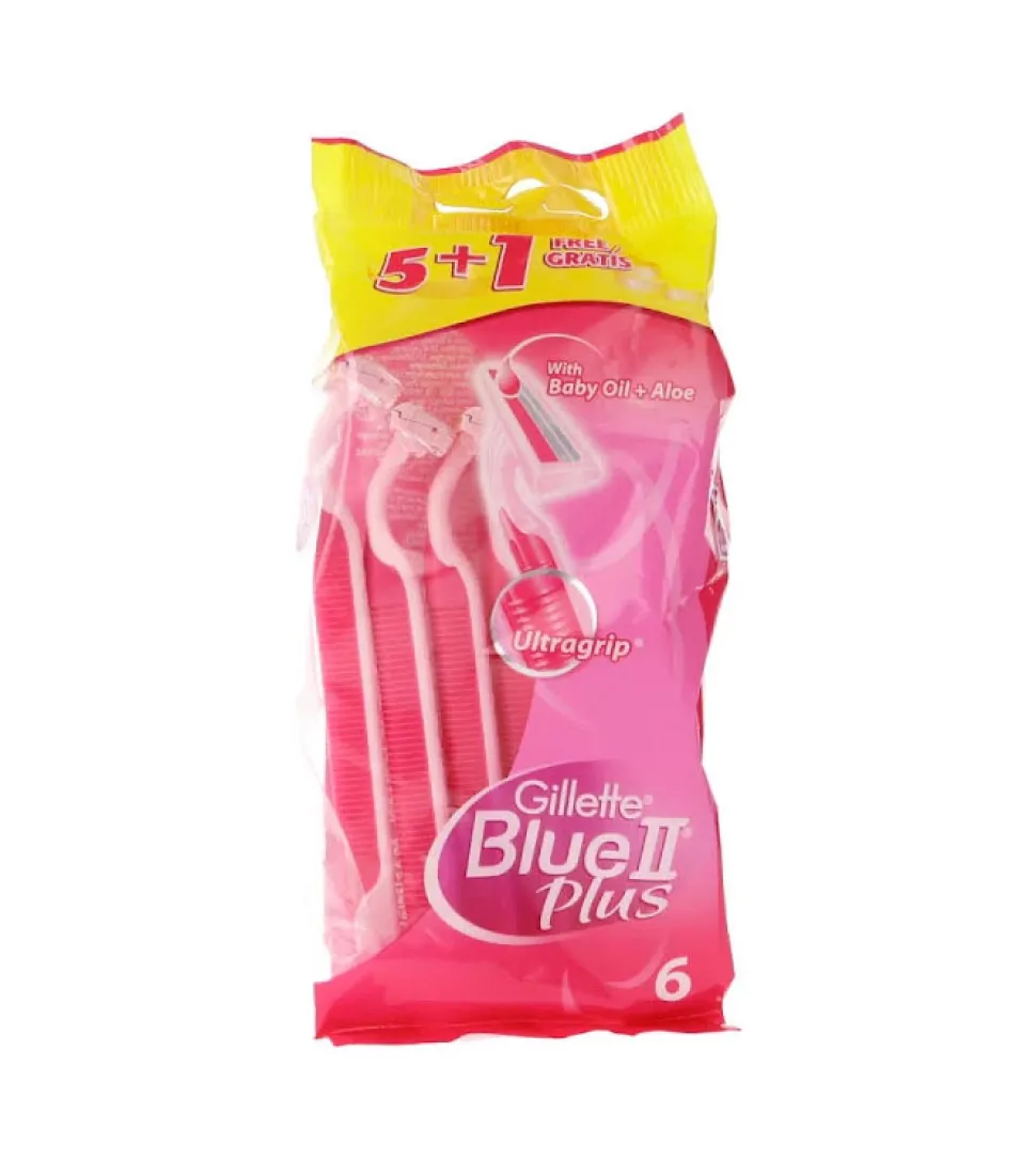 Pack de cuchillas depiladoras Blue II Plus