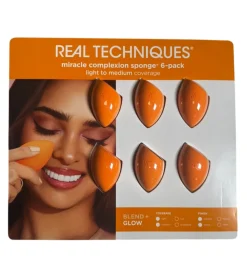 Pack de 6 esponjas de maquillaje Miracle Complexion