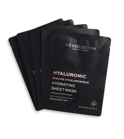 Pack de 5 mascarillas hidratantes con ácido hialurónico