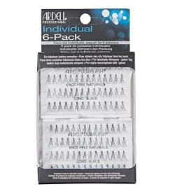 Pack de pestañas postizas Individuales Duralash - Knot-free Naturals: Long Black