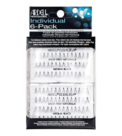 Pack de pestañas postizas Individuales Duralash - Knot-free Naturals: Medium Black