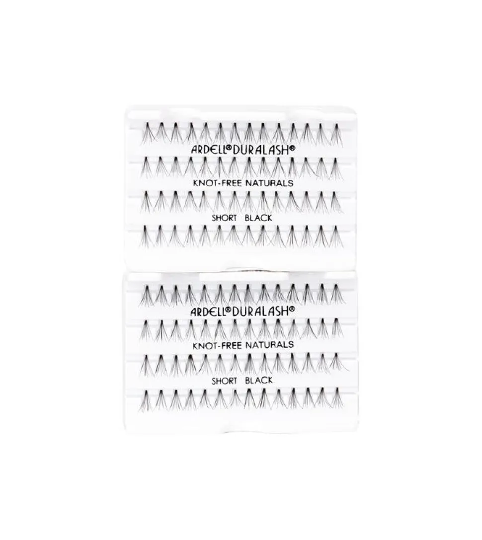 Pack de pestañas postizas Individuales Duralash - Knot-free Naturals: Short Black
