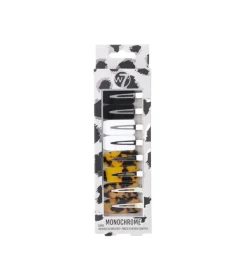 Pack de 8 pinzas para el pelo - Monochrome